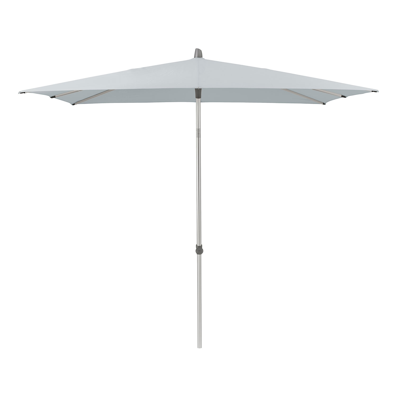 Alu-smart parasoll 200×200 cm kat.5 665 chrome