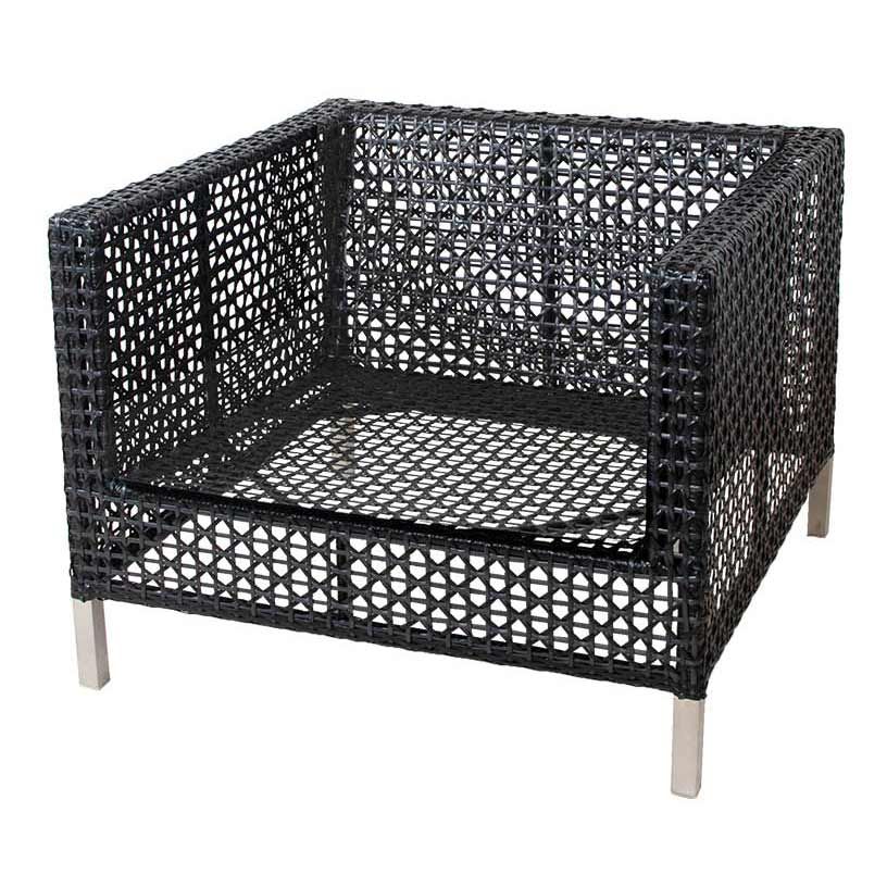 Produktfoto för Cane-line - Capture Coffee Table - Soffbord - Frame: Teak / - W85 x D85 x H31 cm