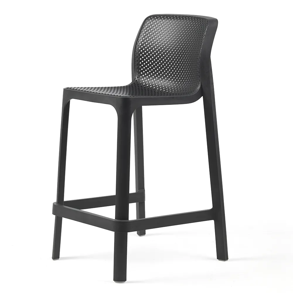 nardi, net barstol låg anthracite