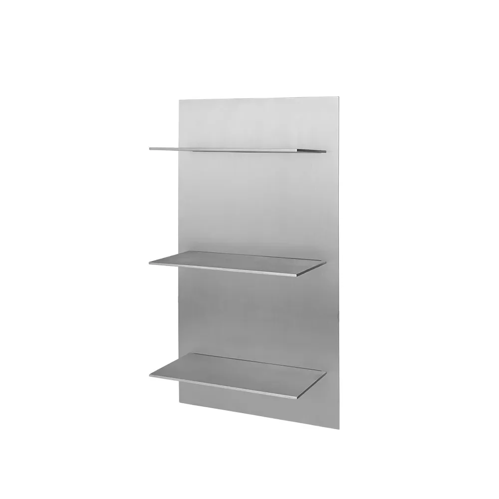 ferm living, vägghylla lager i metall small