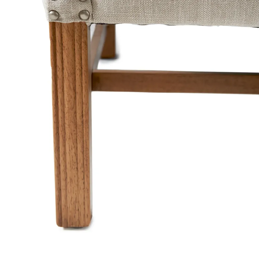 Franklin Park öronlappsfåtölj linen flax