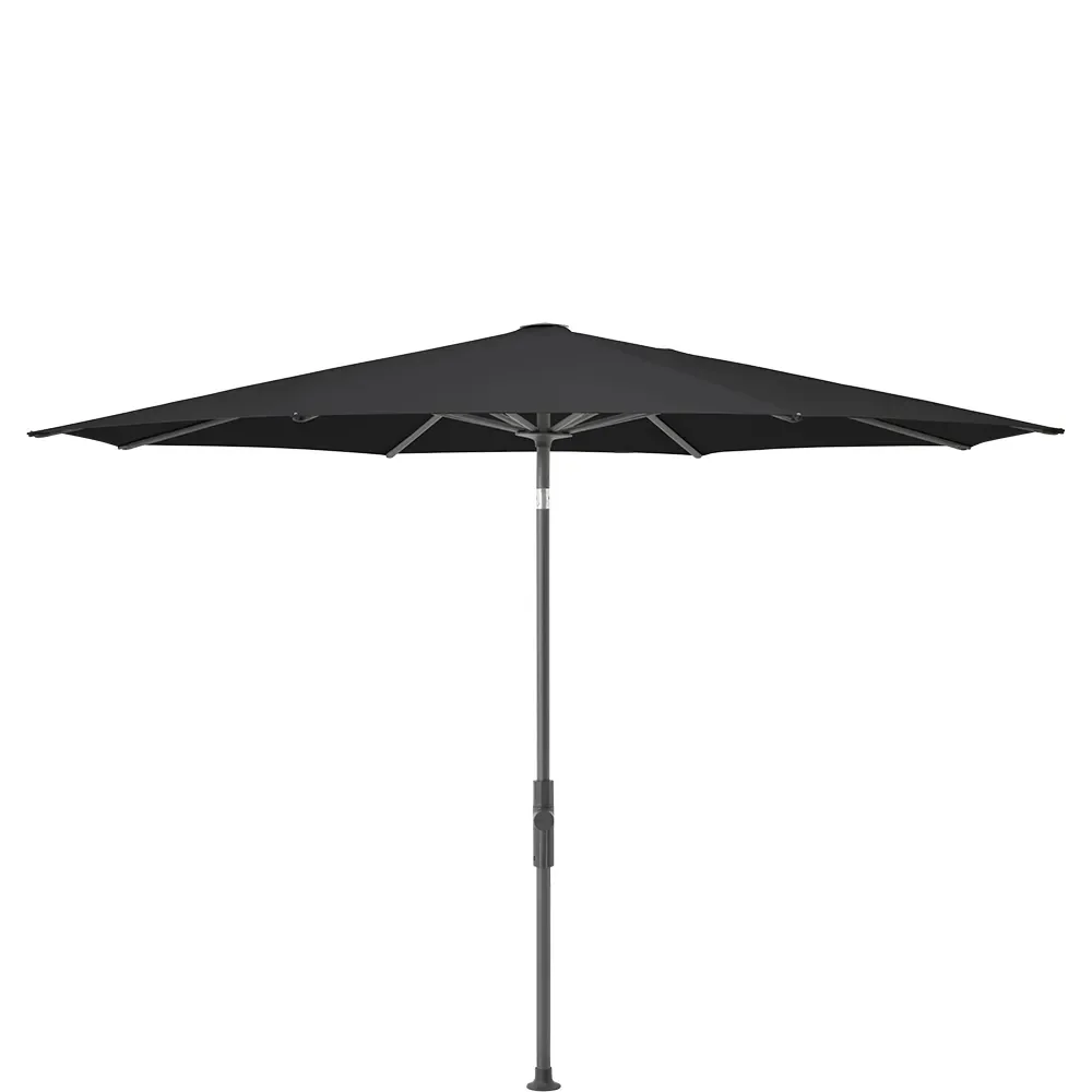 Glatz, Twist parasoll 300 cm anthracite Kat.4 408 Black