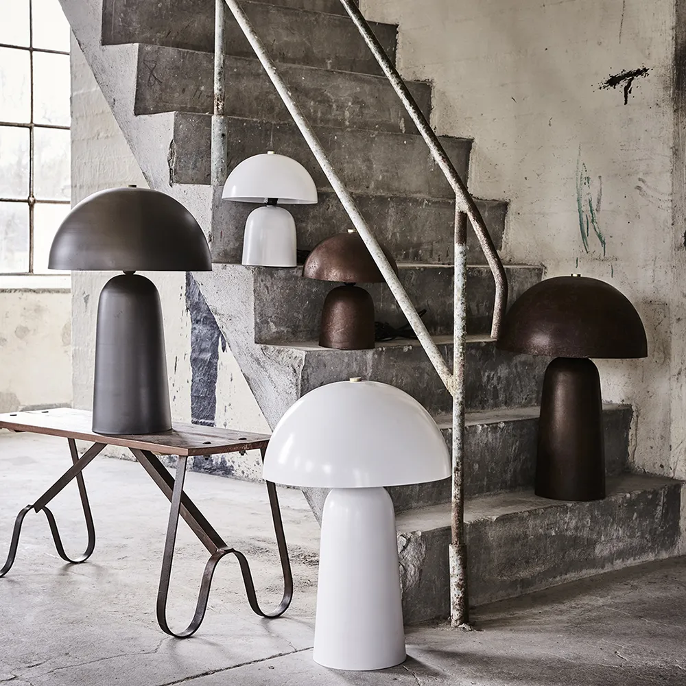 Bordslampa Fungi S White