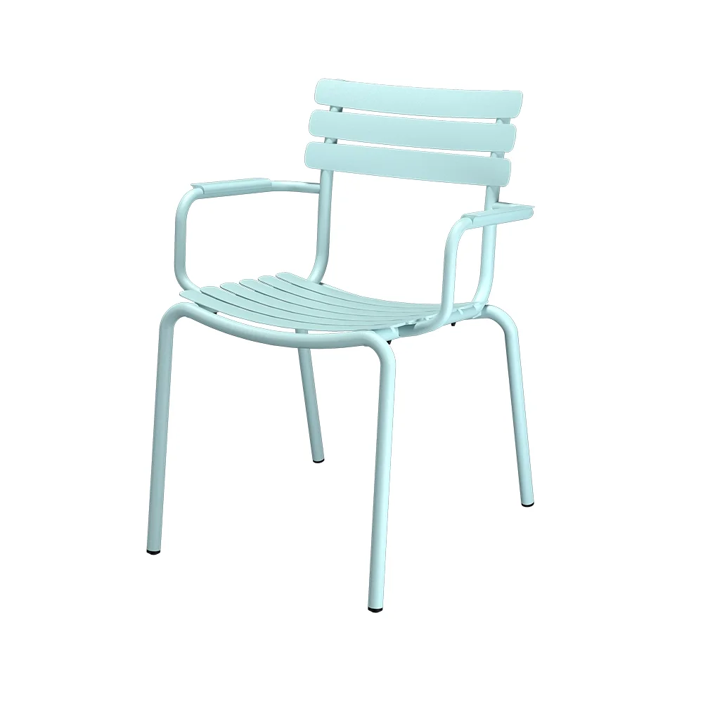 houe, alua karmstol isblå