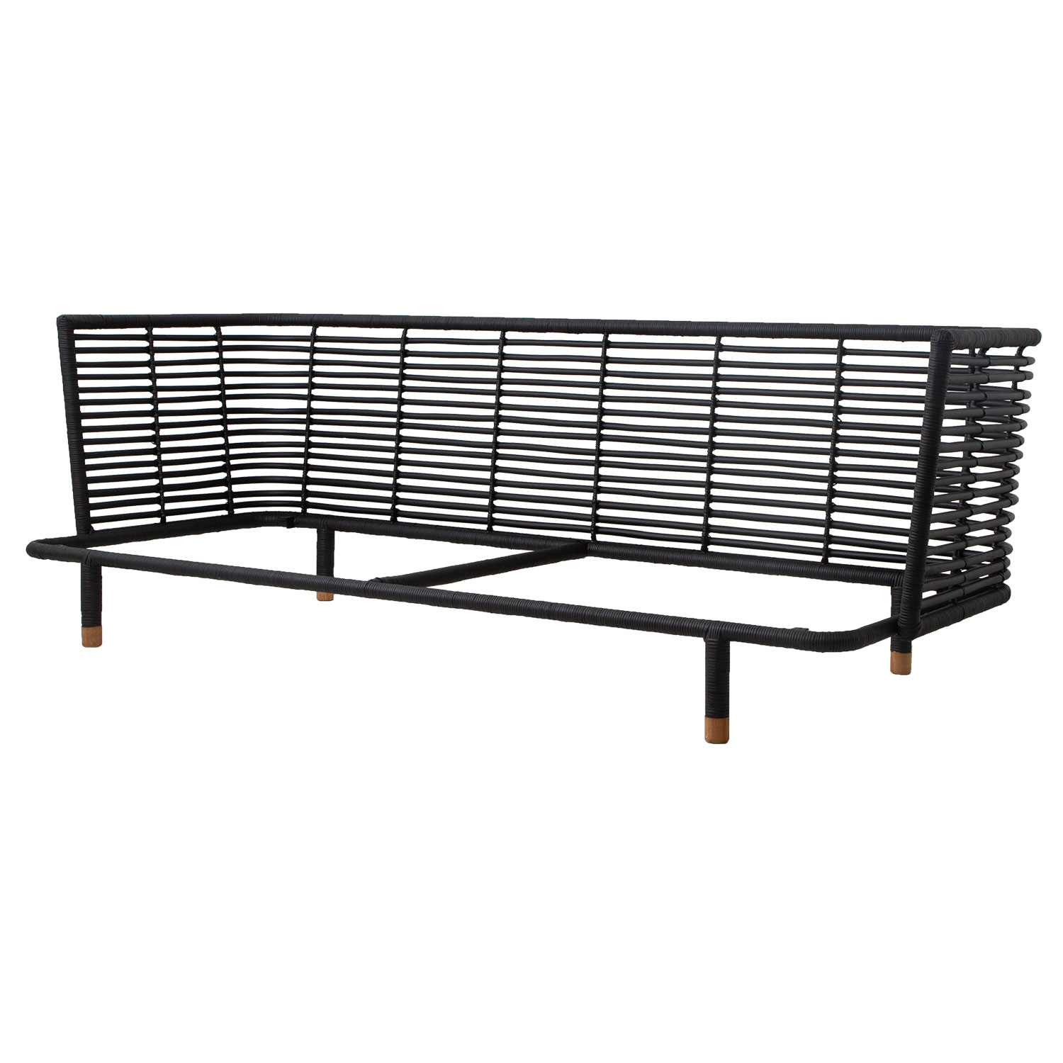 Produktfoto för Cane-Line, Sense 3-Sitssoffa taupe inkl. dynset