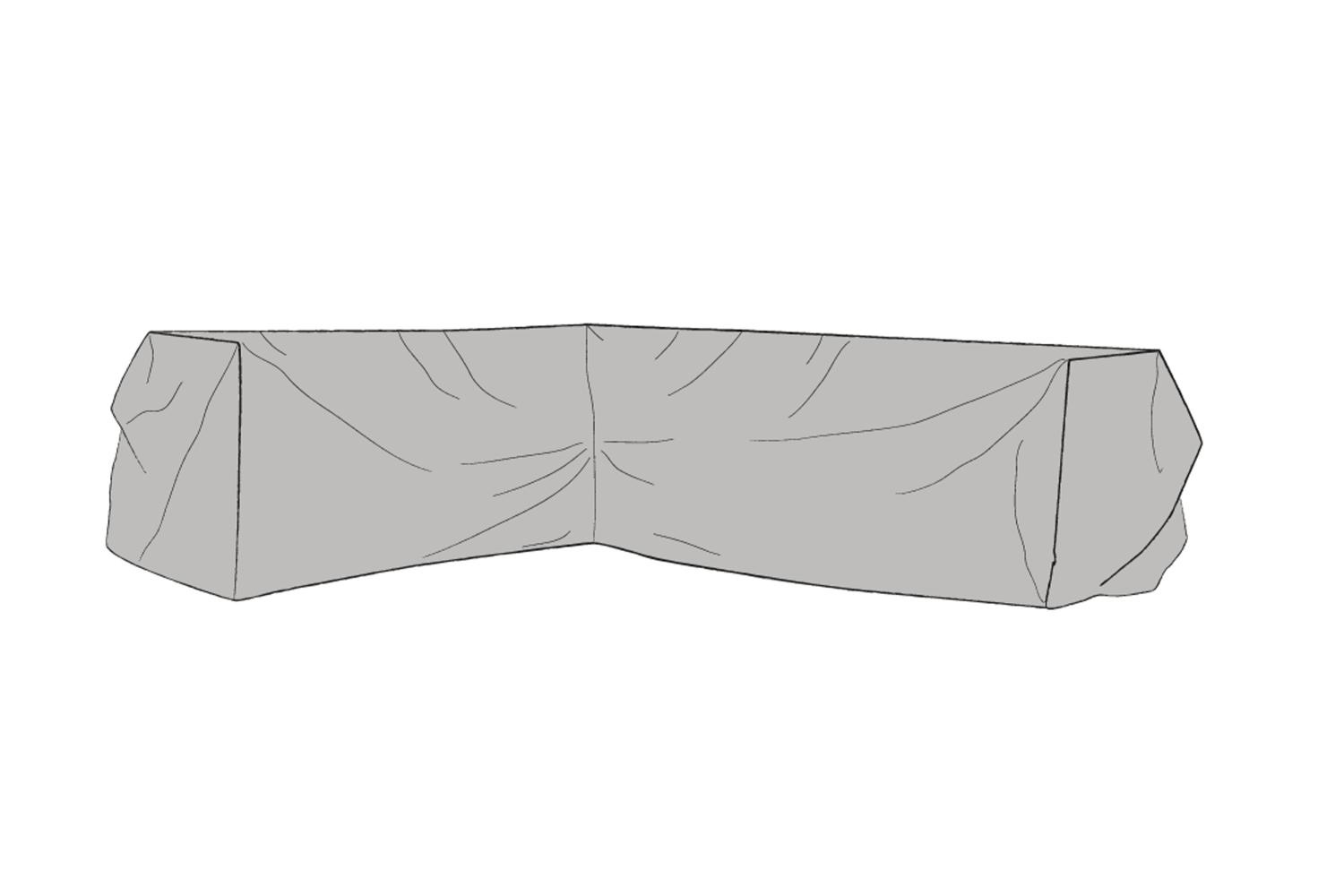Brafab Möbelskydd hörnsoffa 90×330 cm grå