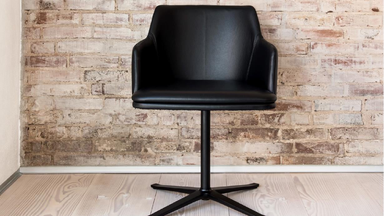 Sm55 Snurrstol med tyg i kategori 1