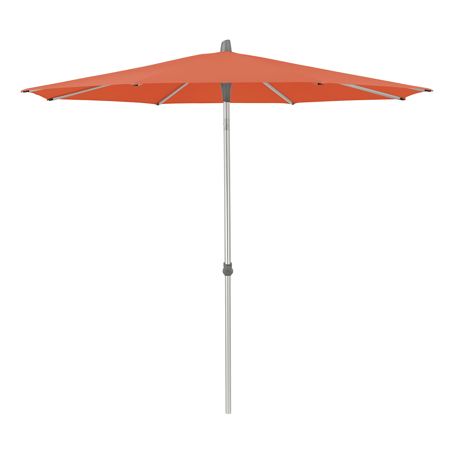 Alu-smart parasoll 250 cm kat.5 660 papaya