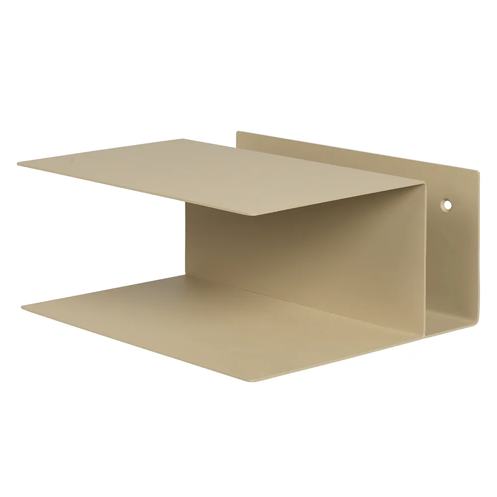 Produktfoto för Ferm Living - Lager Bedside Table - Nattduksbord - Cashmere - W35 x D30 x H15.5 CM