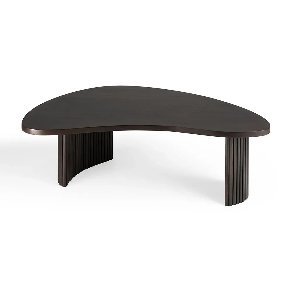 ethnicraft, boomerang soffbord 61x90 cm