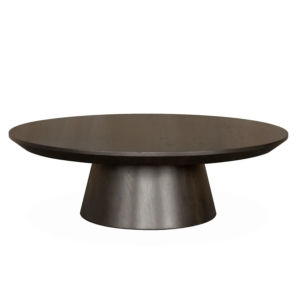 Runt soffbord Cloud Ø 120 cm US brown