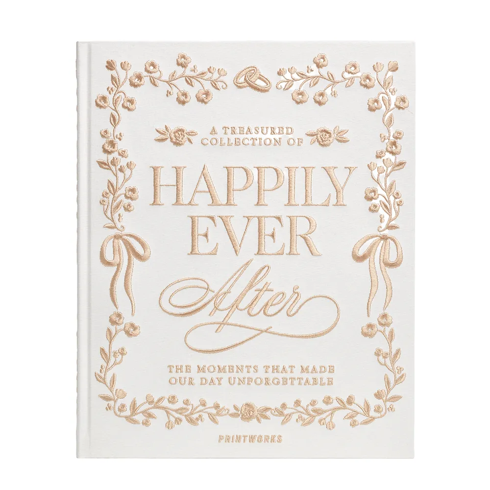 Broderat Fotoalbum - Happily Ever After