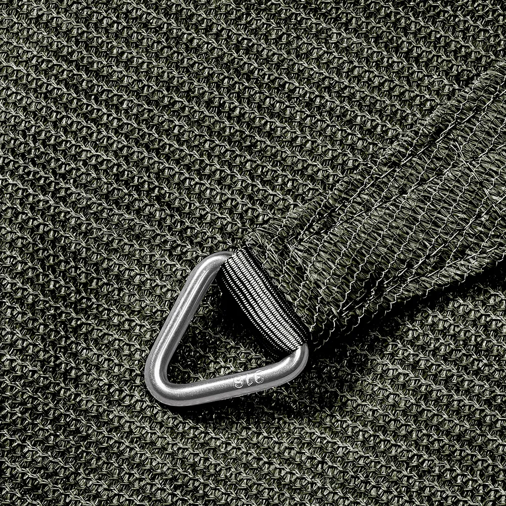 Coolfit solsegel rektangulärt 300x400cm grön 