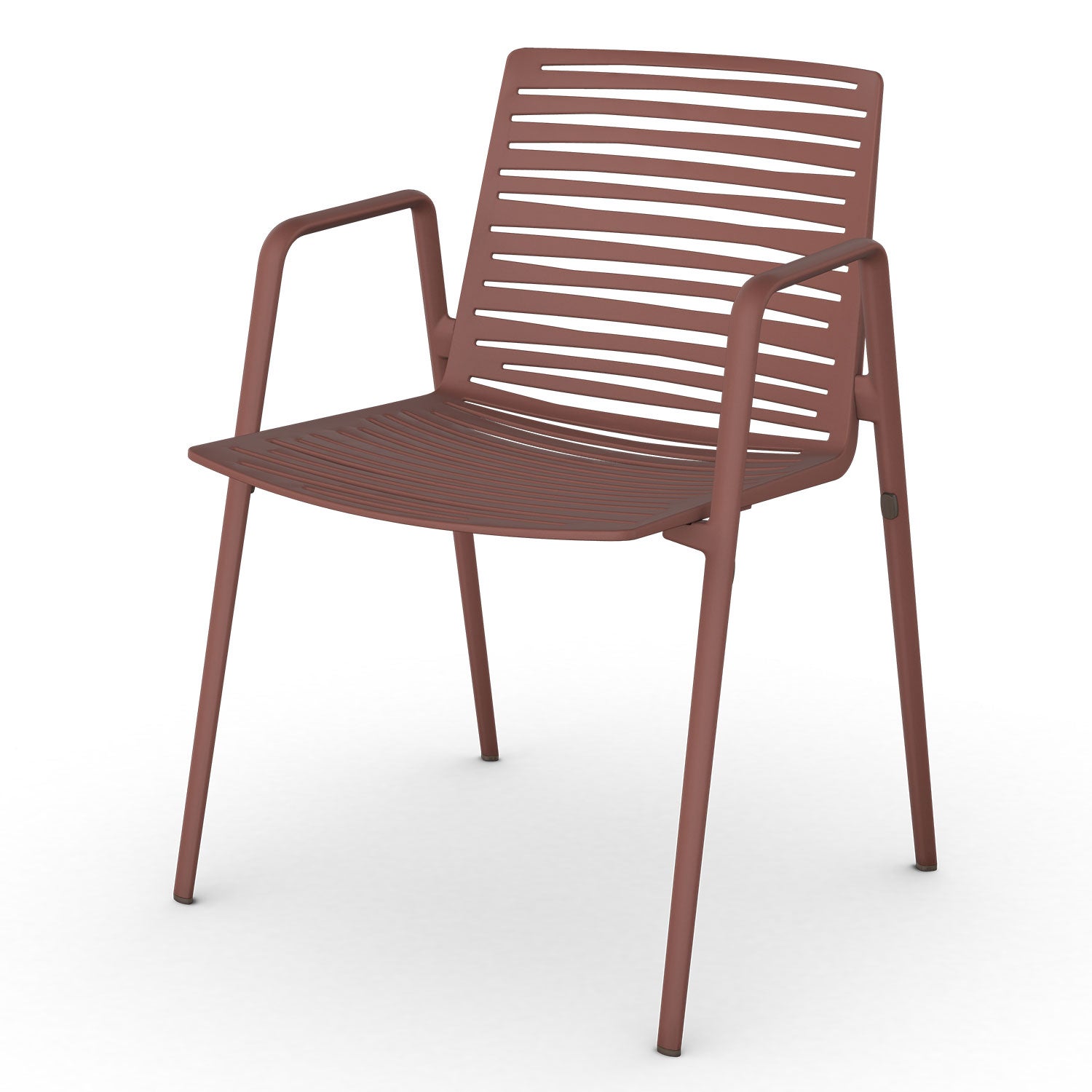 Fast, Zebra karmstol Terracotta