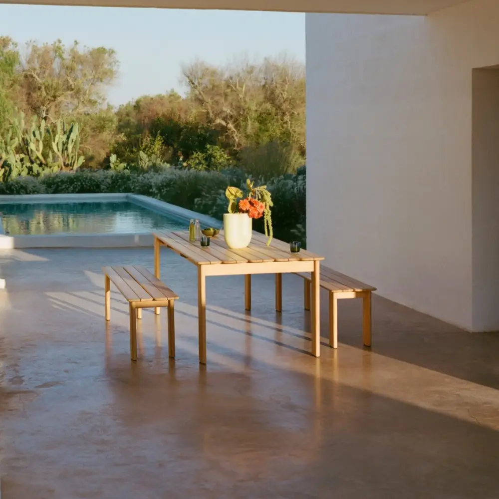 Utebord i Teak Assemble