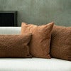 Kuddfodral Wave 50x50 cm Cinnamon