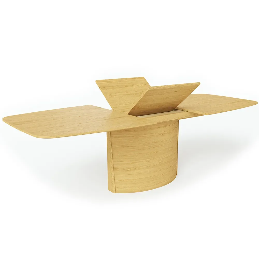 Sm117 Bord Ek Lack 192-252X102X74Cm 