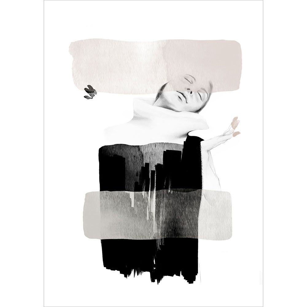 Anna Bülow, Anna Bülow poster  Symphony Of Now 30x40 cm