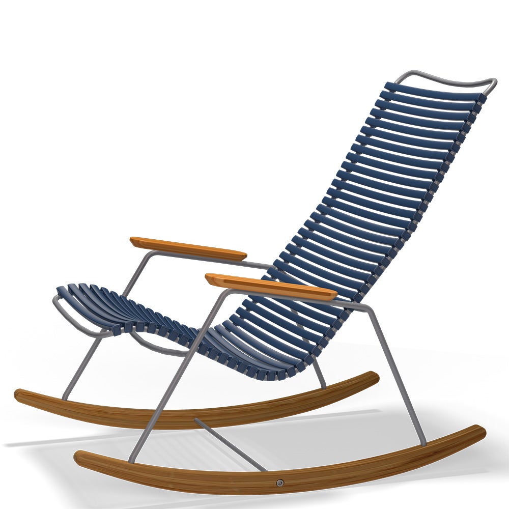 houe, click gungstol mörkblå