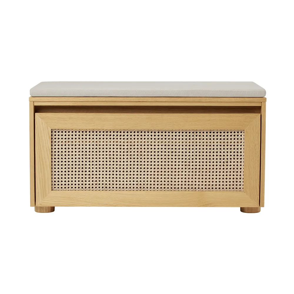 Förvaringsbänk Hideaway Cane – White Sands