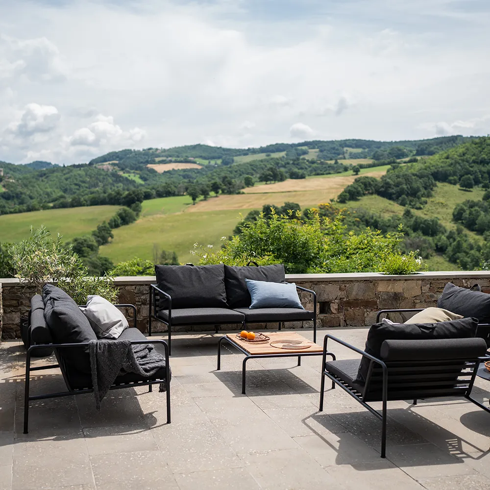 Avon Fåtölj Charcoal/White