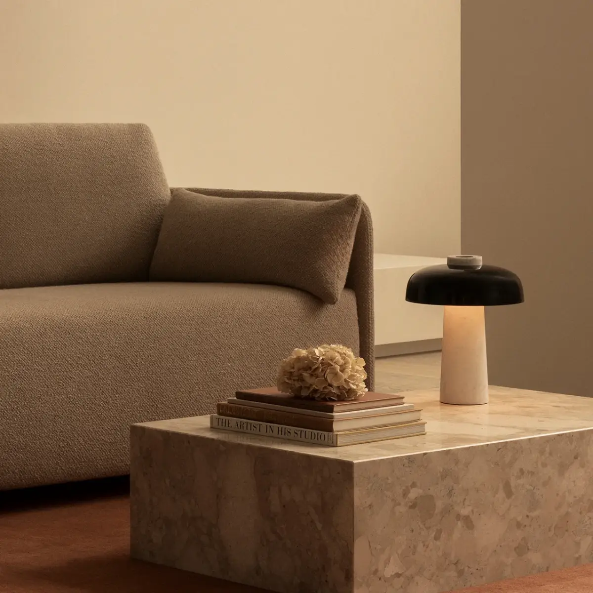 Plinth Soffbord Sten lågt Kunis Breccia