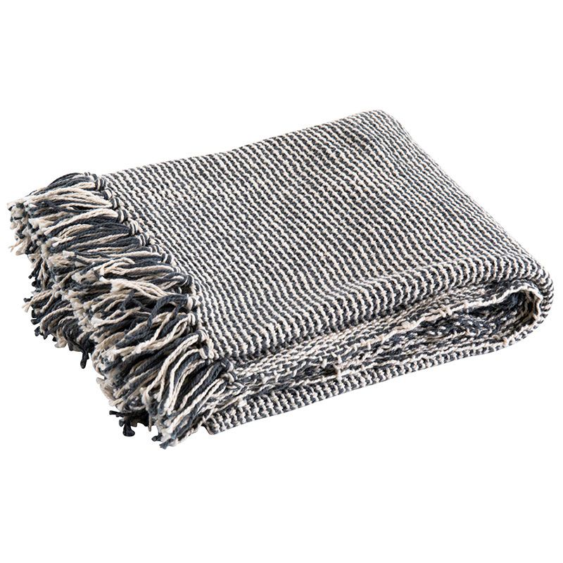 Brafab, Fortore pläd grå/cremé