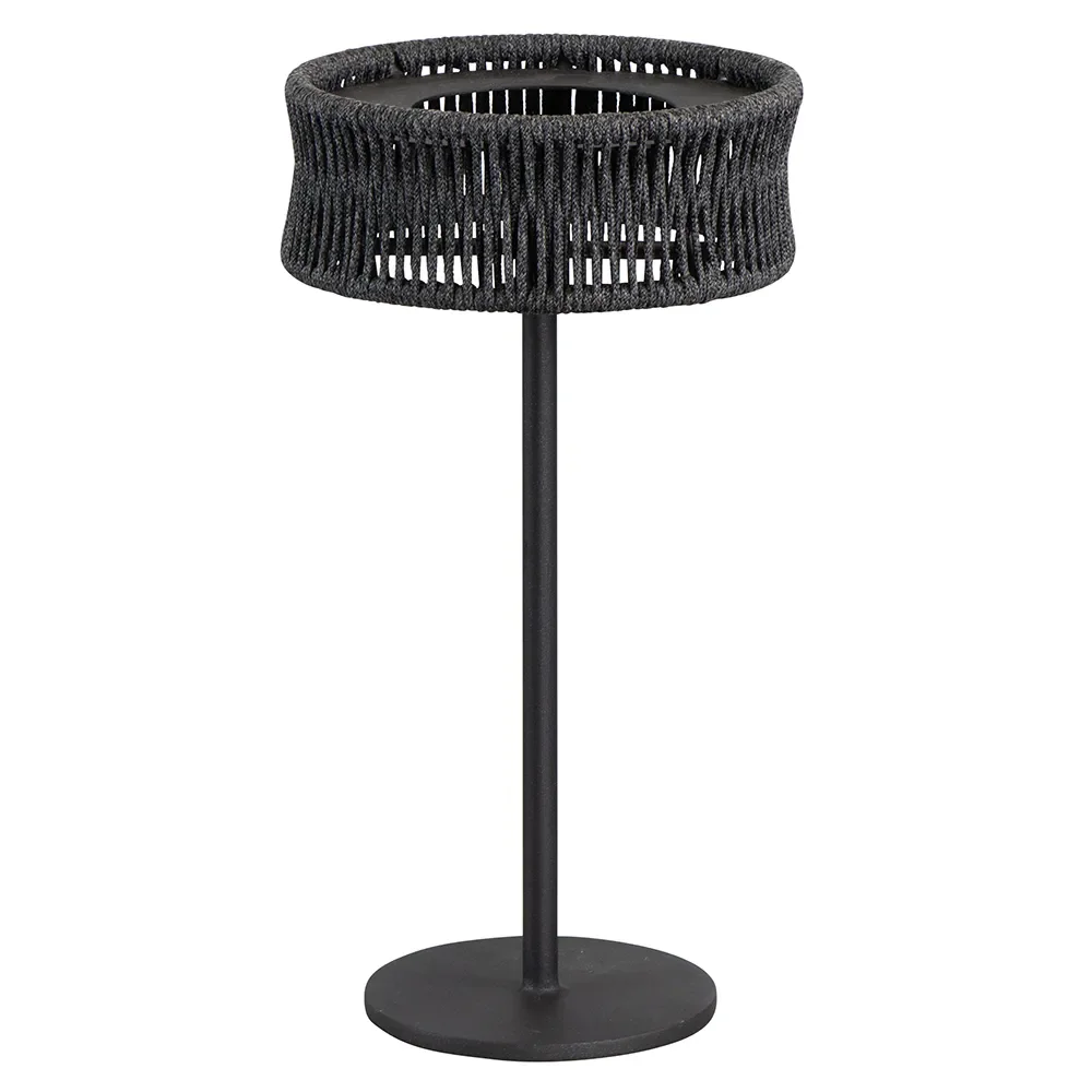 Illusion bordslampa mellan Lava grey