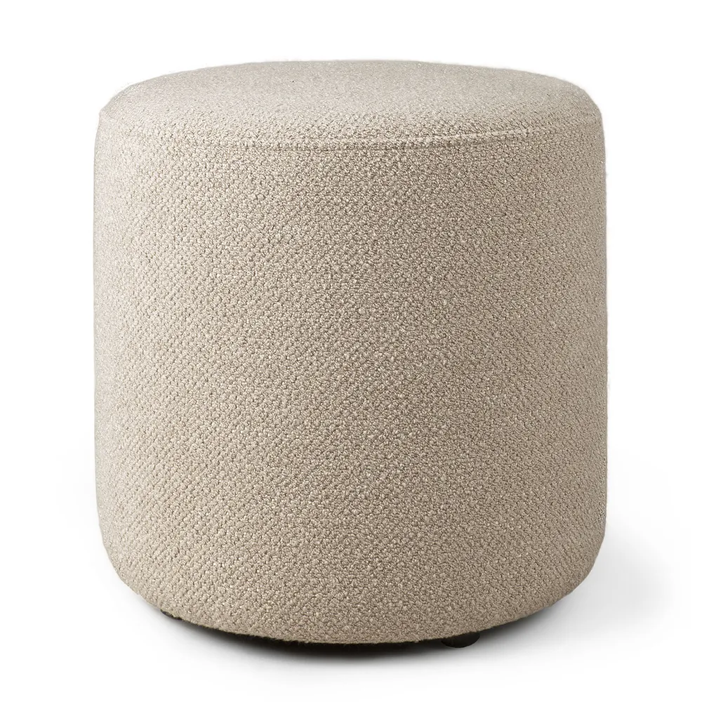 Barrow Pouf  Ø40 cm Off White