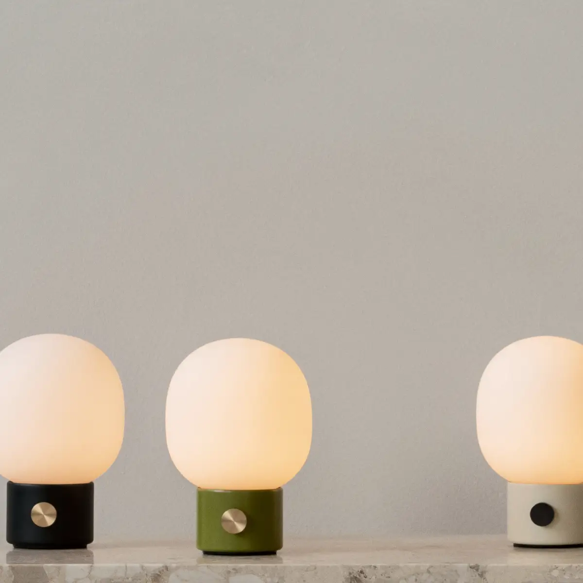 JWDA Bordslampa Cararra Marmor Large
