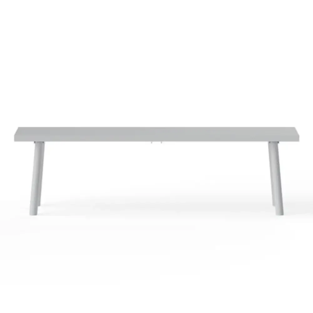 Fred's bench utomhusbänk light grey