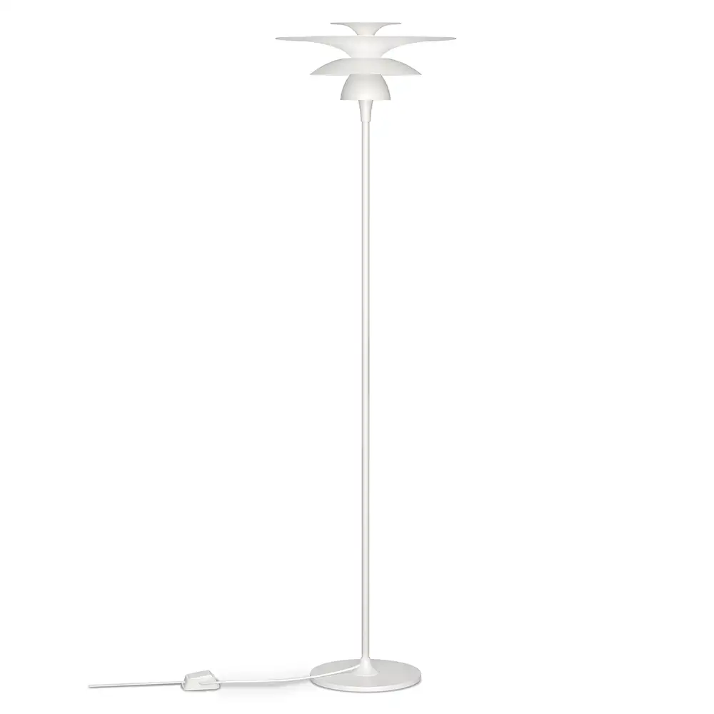 Belid Picasso golvlampa 1400 mm Mattvit