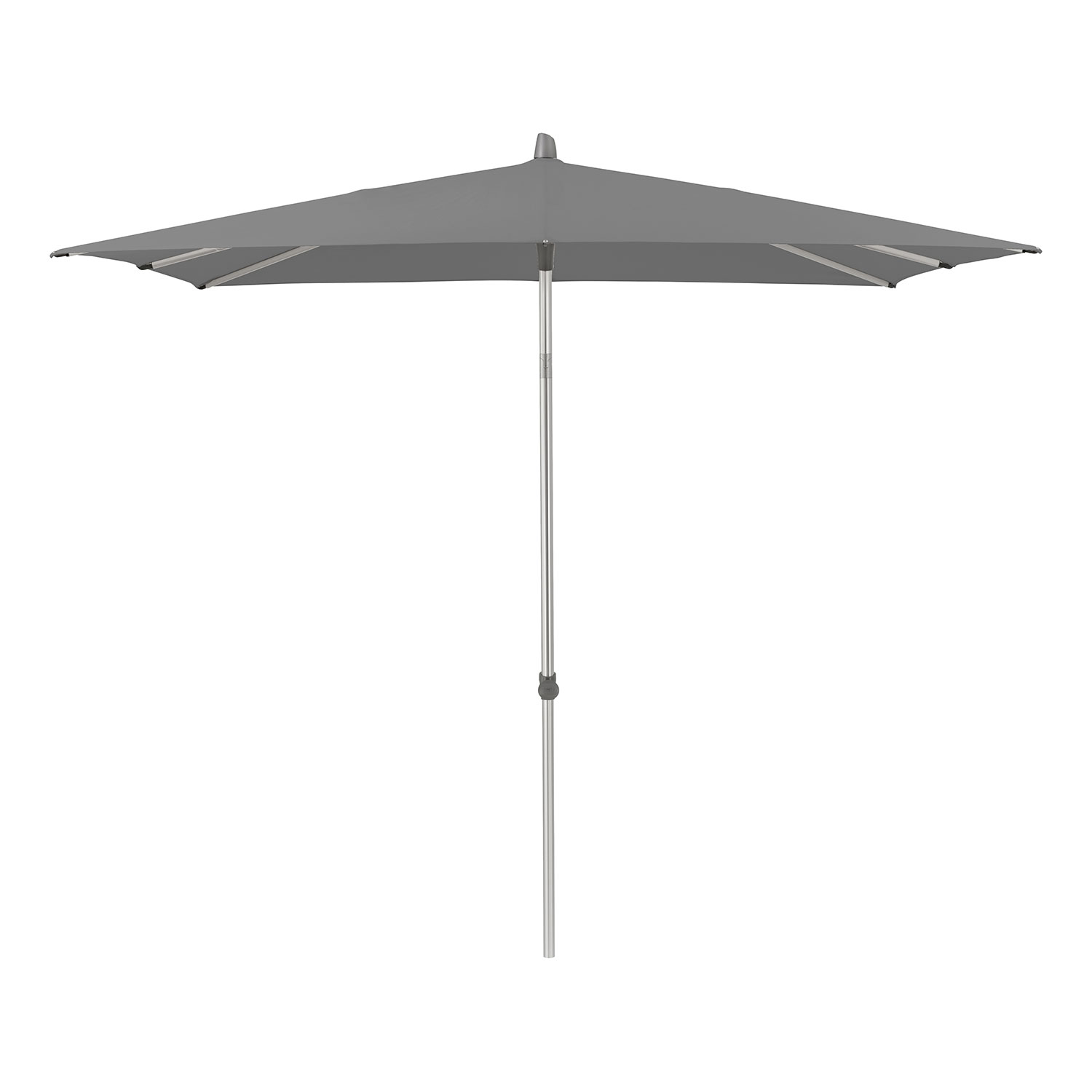 Alu-smart parasoll 200×200 cm kat.4 420 smoke