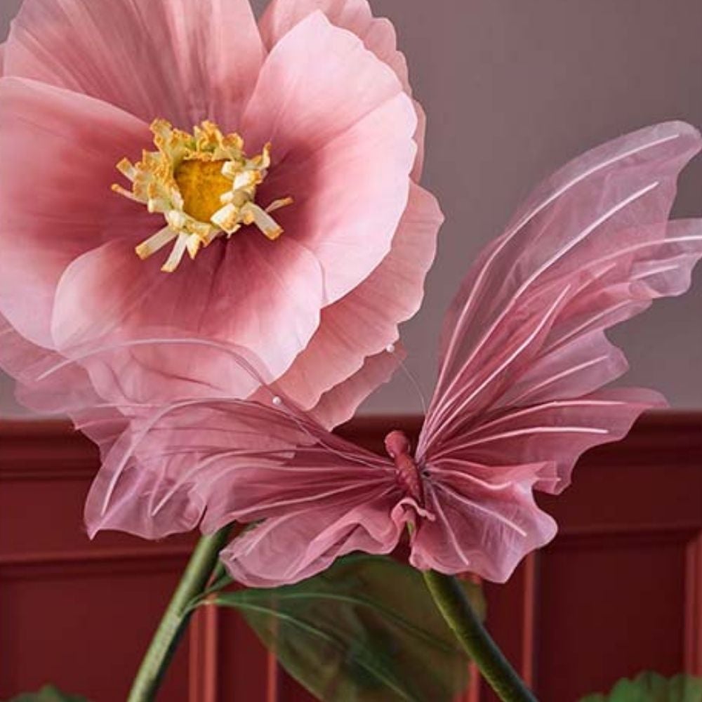 Blomma Signe vägg Lila