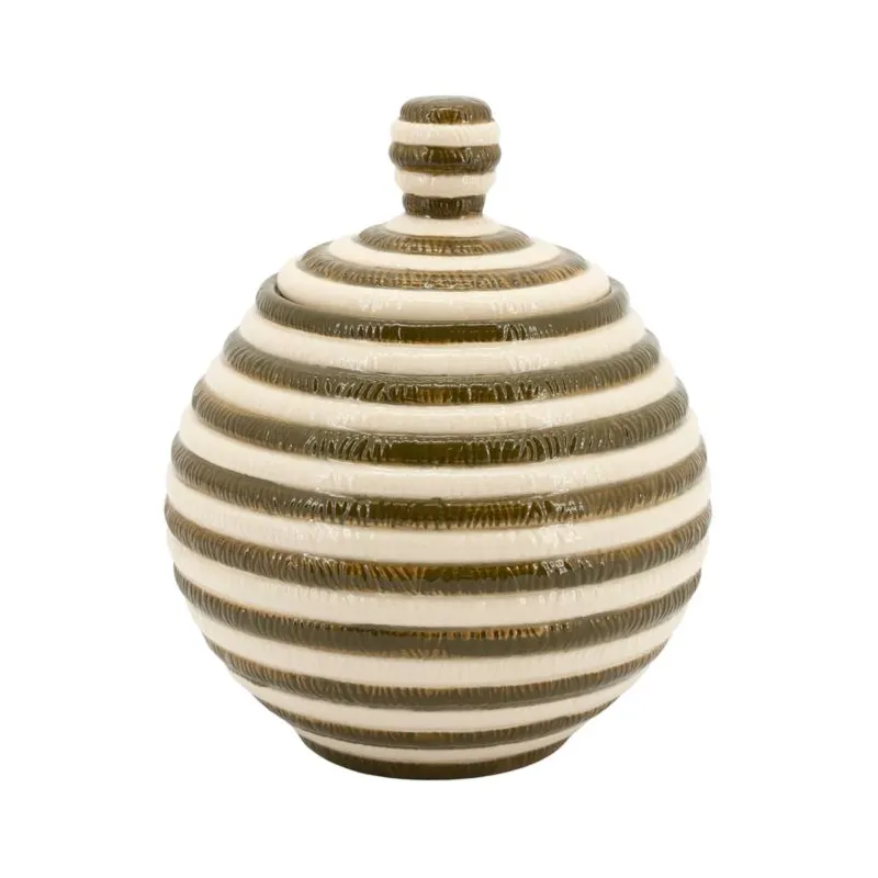 Vloom 1 Vas 18,7x18,7x22,5 cm Lergods Grön