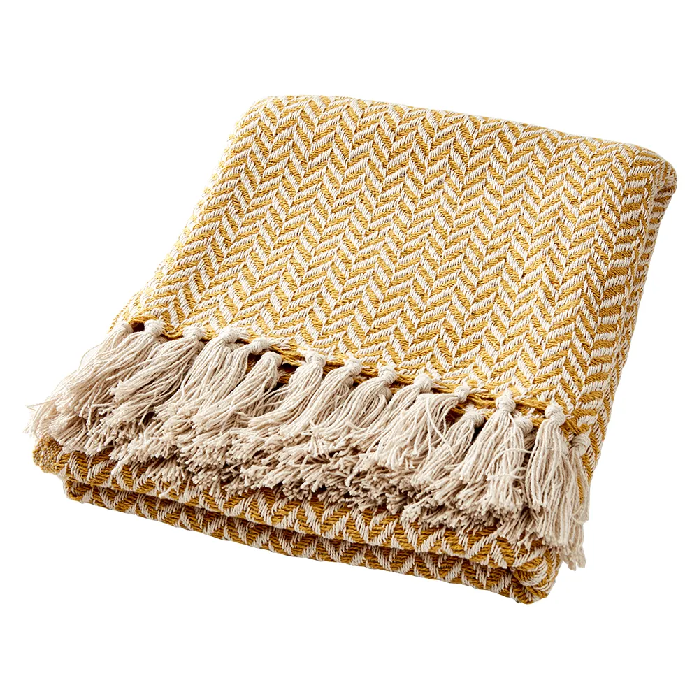 Affari of Sweden, ANNA Filt Yellow/off white