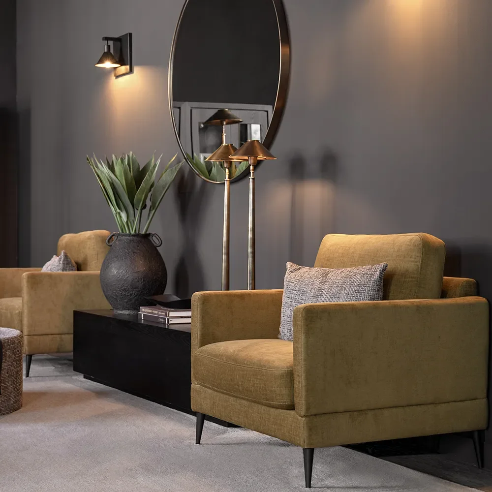 Alternativ bild 1 för Artwood, Andorra fåtölj Hailey curry