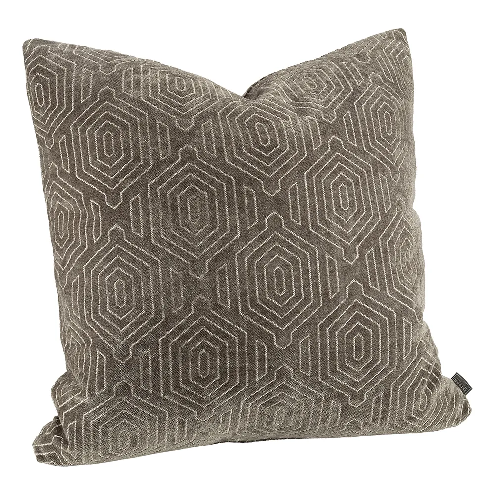 Artwood, Laurel Ethnic brown kuddfodral 50x50 cm