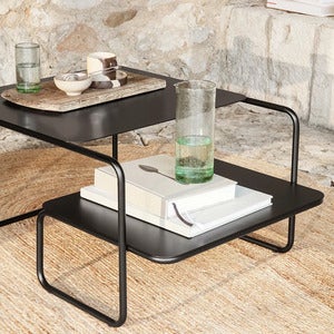 Level Soffbord Black