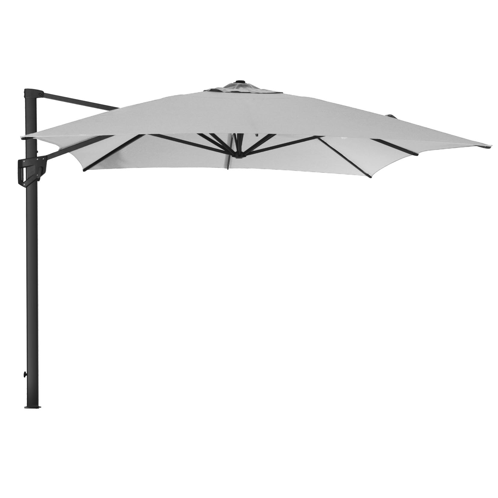 Cane-Line Hyde Luxe 300×400 cm Ljusgrå frihängande parasoll