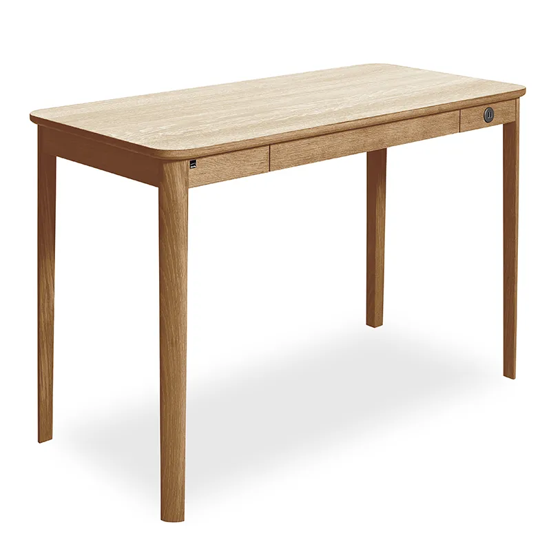 Sm131 Skrivbord Ek Massiv Naturolja 115X55X74Cm 