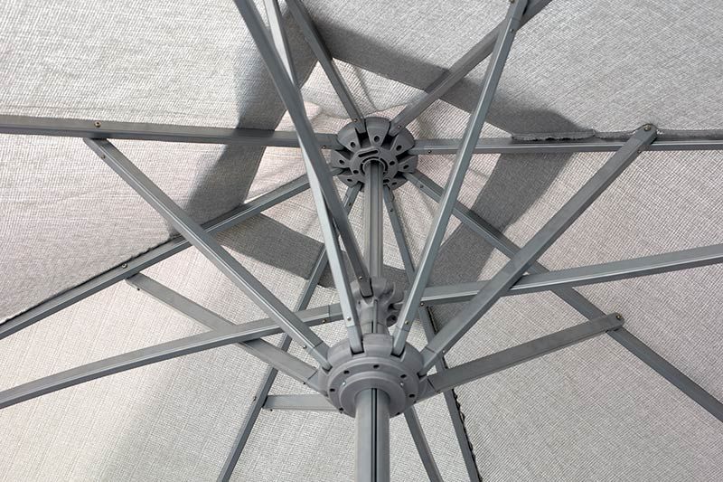 Major Parasoll 300x300 cm Grå