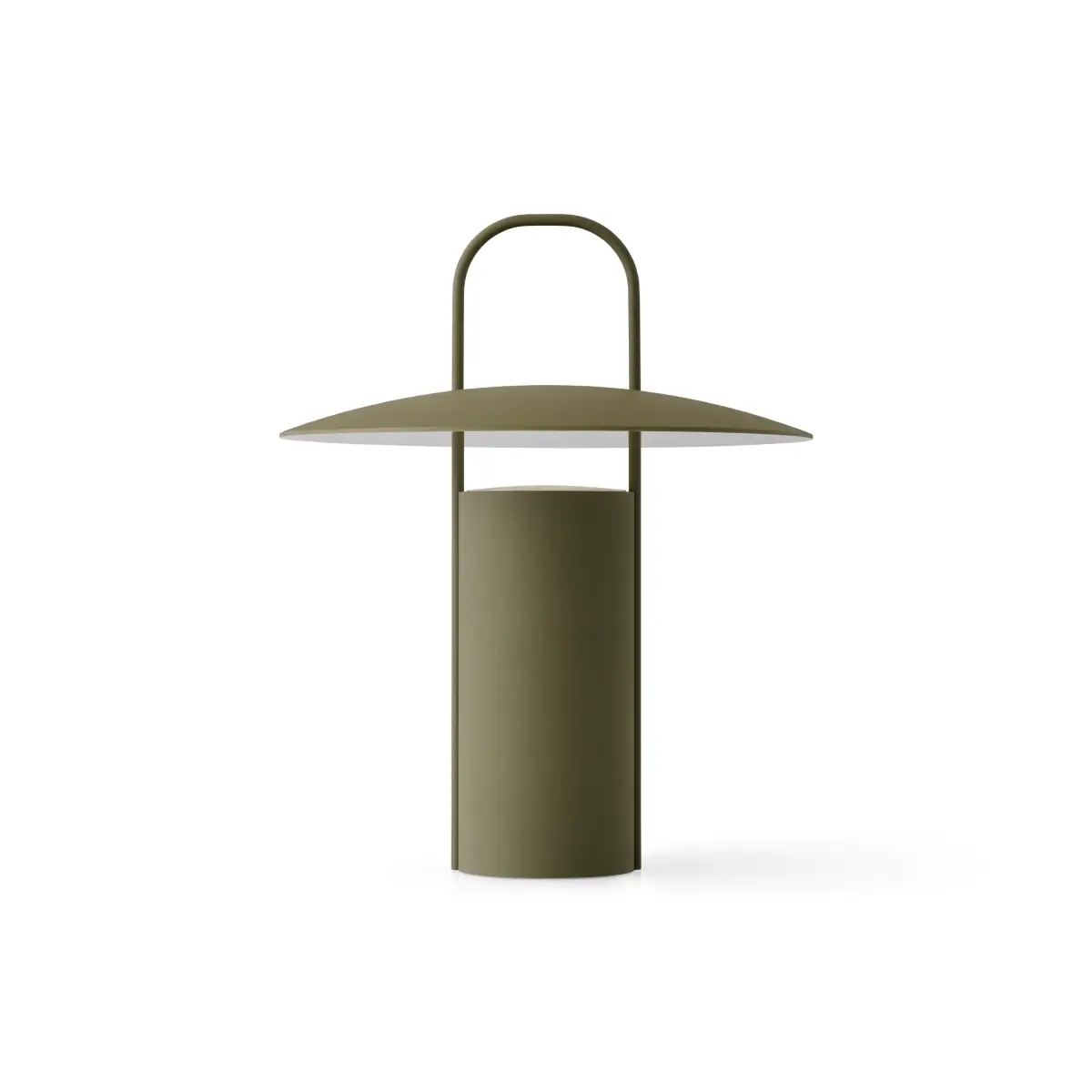 Audo CPH, Ray Portabel lampa Aluminium Dusty Green