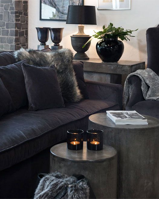 Sidobord Doloma 2-Pack Betong