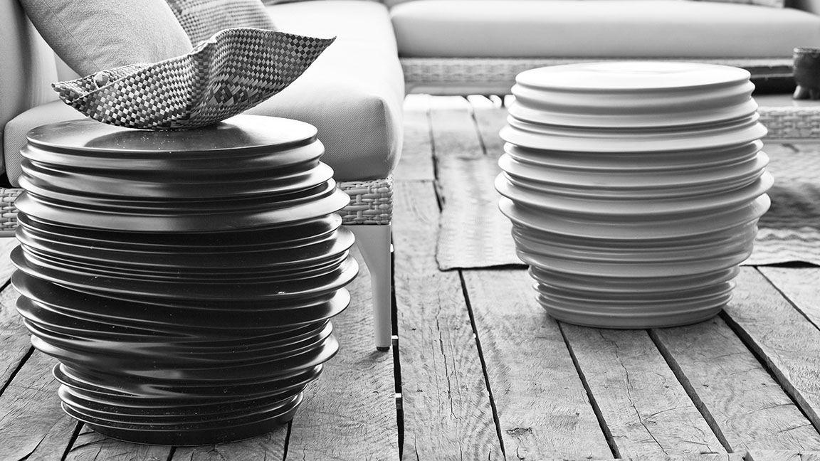 Babylon sidobord taupe 