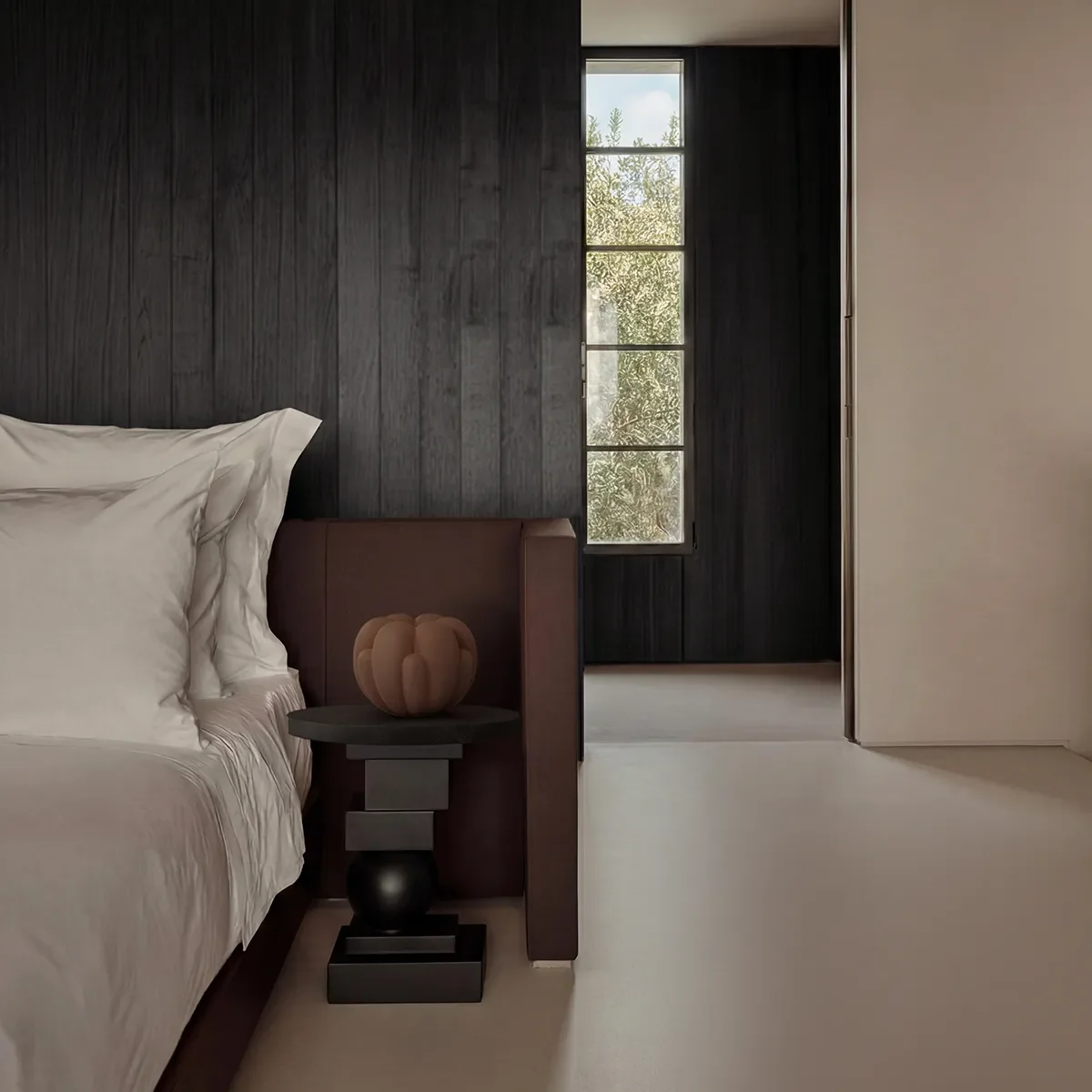 Artist Sidobord - Coffee Black Oak