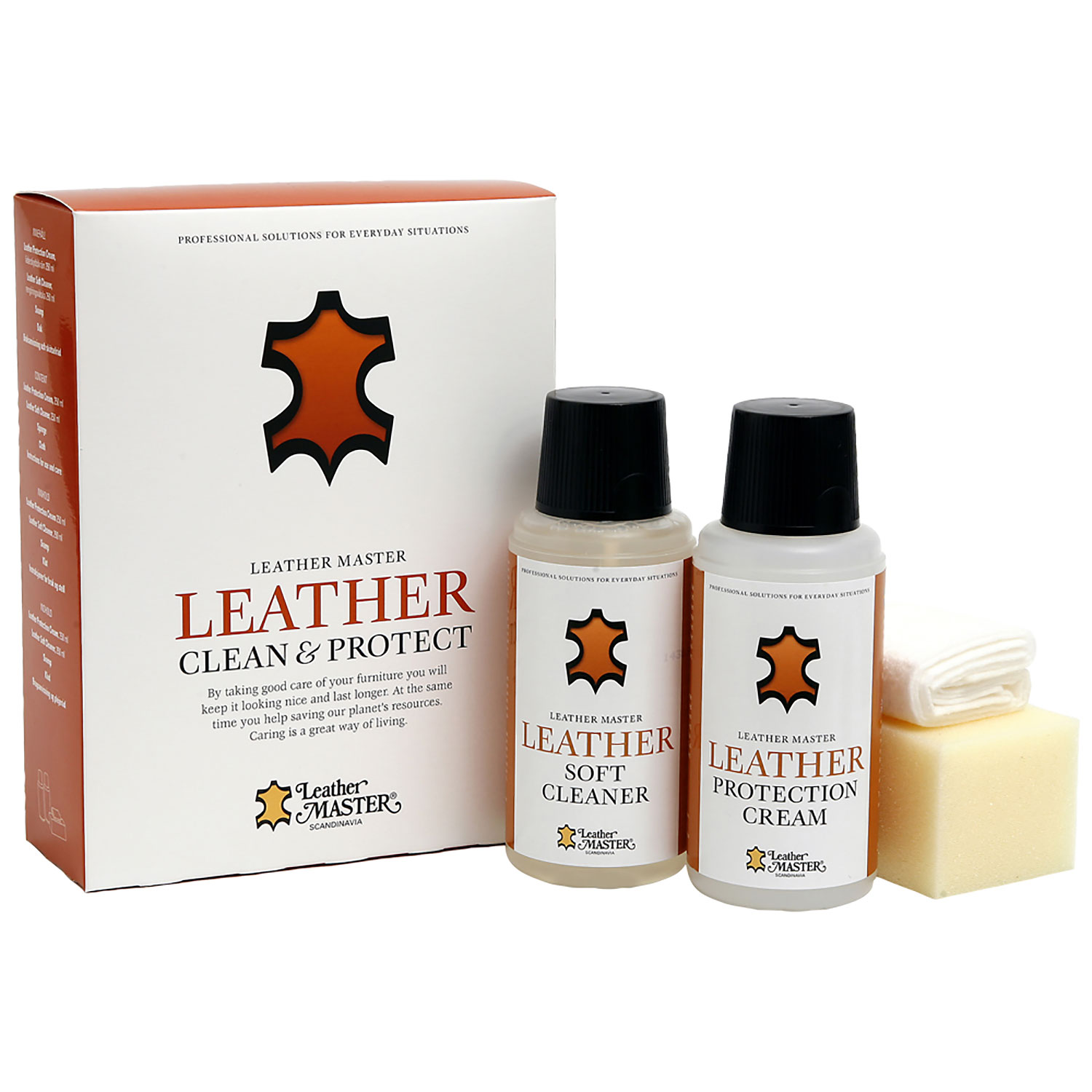 Leather Master Läder rengöring & skydd maxi-kit