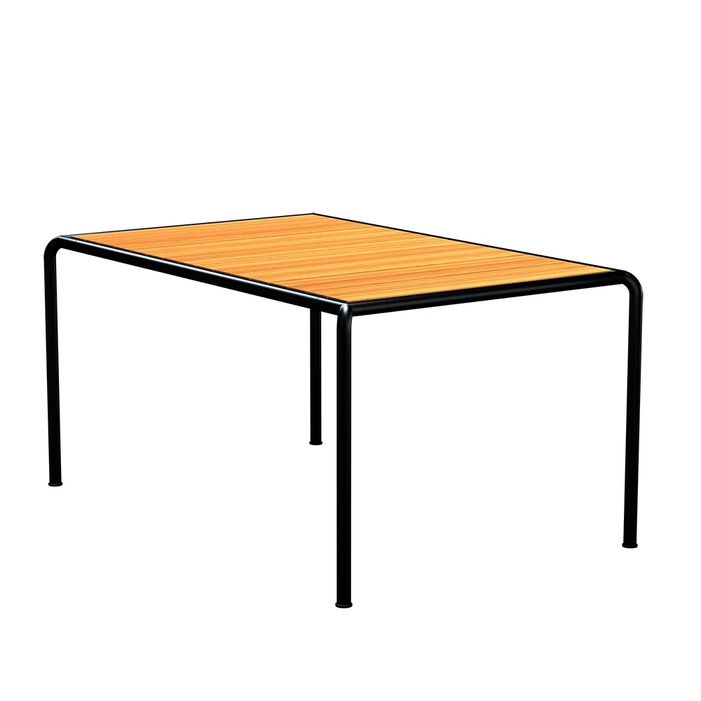Produktfoto för HOUE - AVANTI Dining Table - Trädgårdsbord - Pine/Black - L153 x W98 x H75 cm