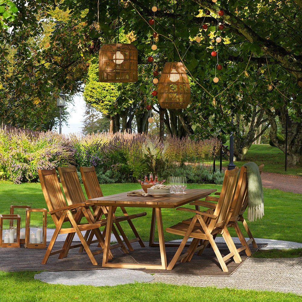 Veronica positionsstol natur teak