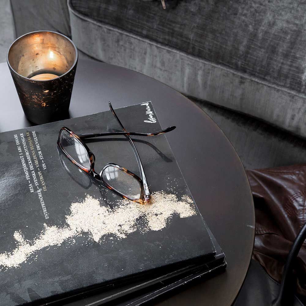 Alternativ bild 1 för Artwood, Soffbord Cedes Brons Ø50 Cm